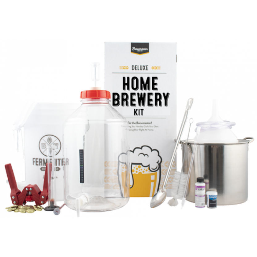 Deluxe 5 Gallon Homebrew Starter Kit - $119.95 - Quirky Homebrew Supply