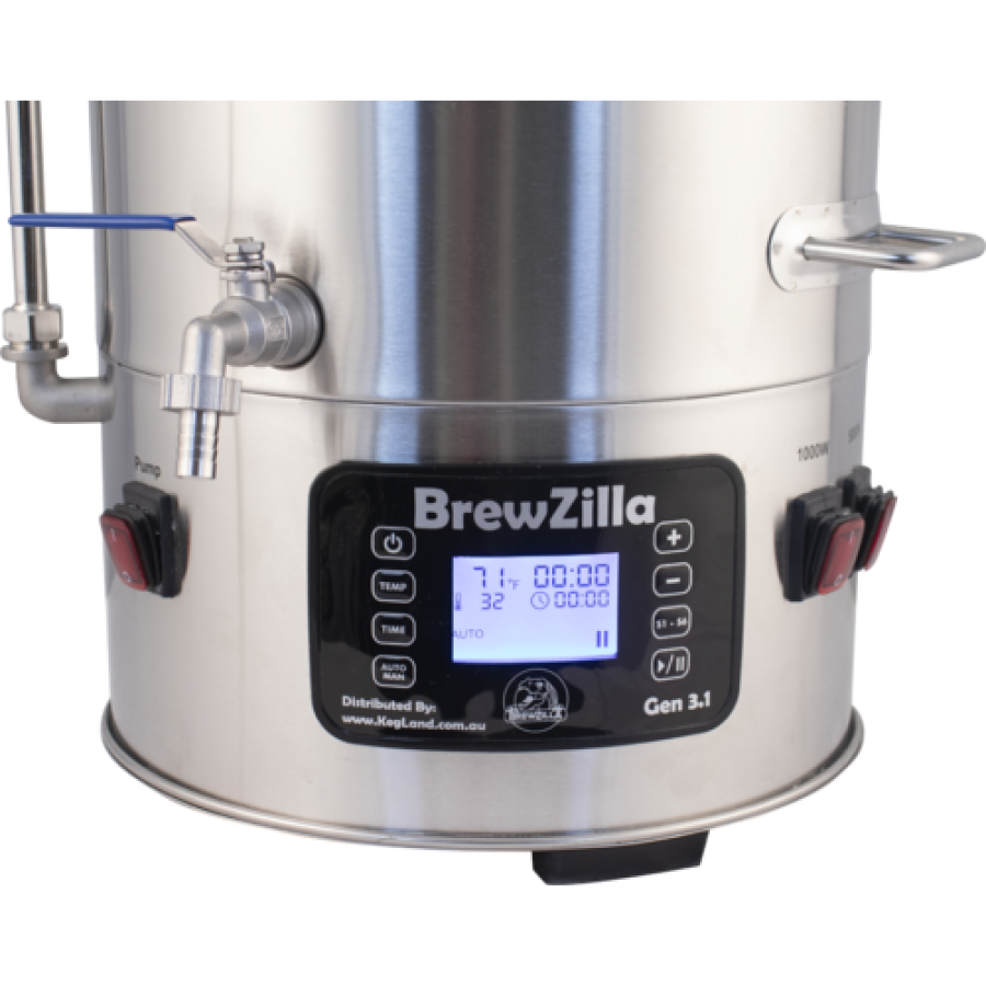 BrewZilla/Robobrew V3.1.1 All Grain Brewing System with Pump