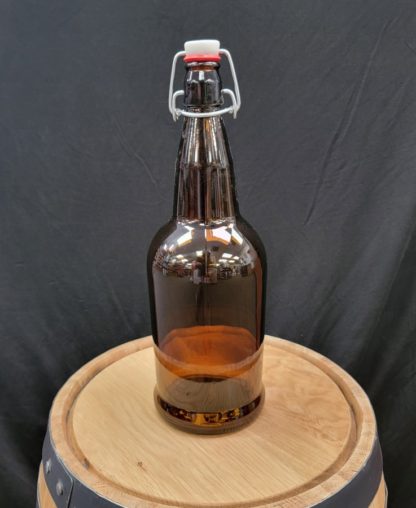 EZ Cap 1 Liter Amber Bottle, Individual