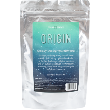 CellarScience® ORIGIN Dry Yeast | Hard Seltzer Yeast | Distillers Yeast