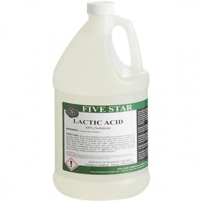 Five Star Lactic Acid - 88% Solution - 1 Gallon