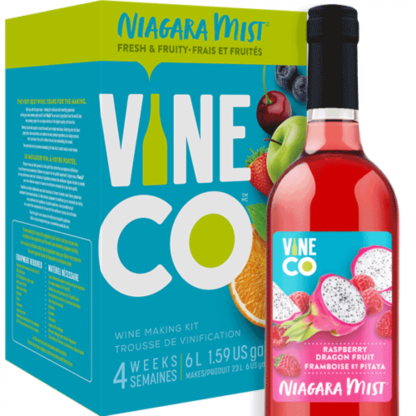 VineCo Niagara Mist™ Wine Making Kit - Raspberry Dragon Fruit