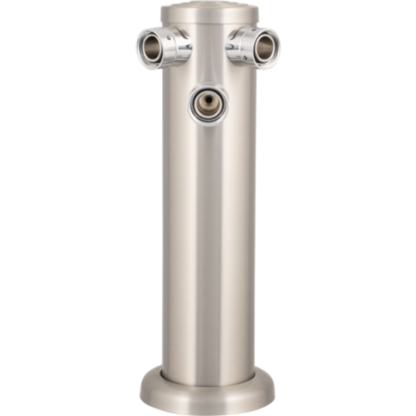 KOMOS® Triple Tap Brushed Stainless Draft Tower Kit